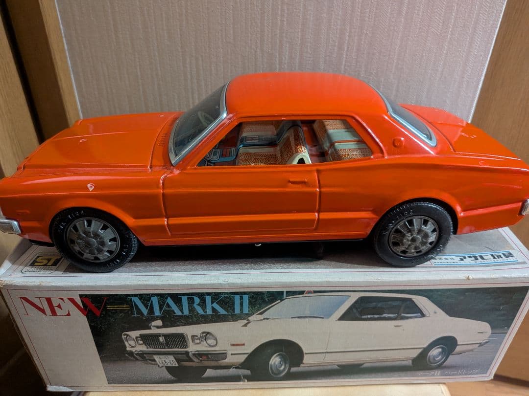 アサヒ玩具　NEW MARK2ハードトップ　ブリキ