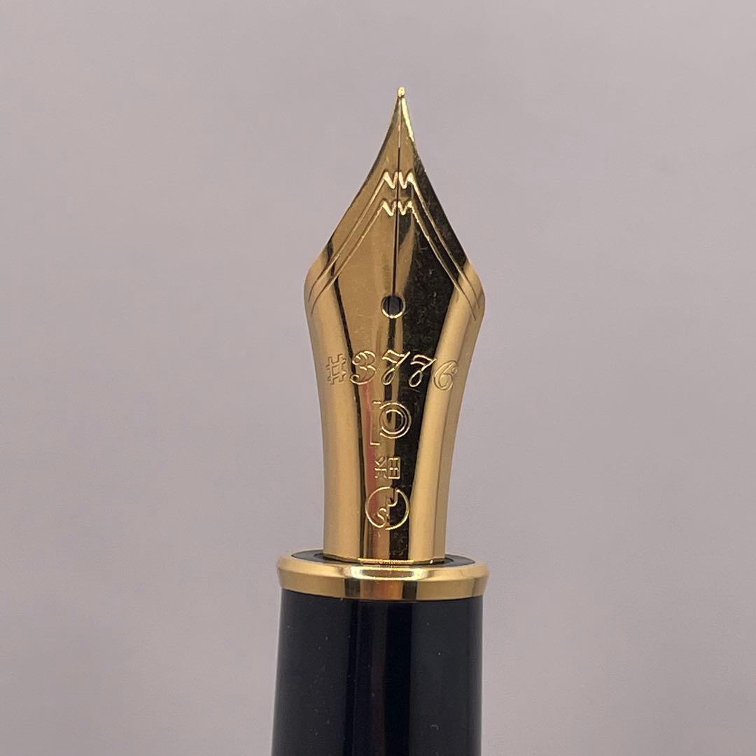 PE1226□プラチナ万年筆 万年筆 #3776 光助作 肥後象嵌 箱付き