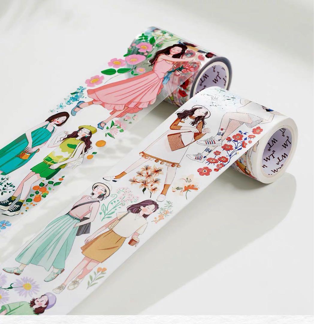 ⭐️SALE⭐️WT《一笔悠然》海外マスキングテープ　マステ 【1328】