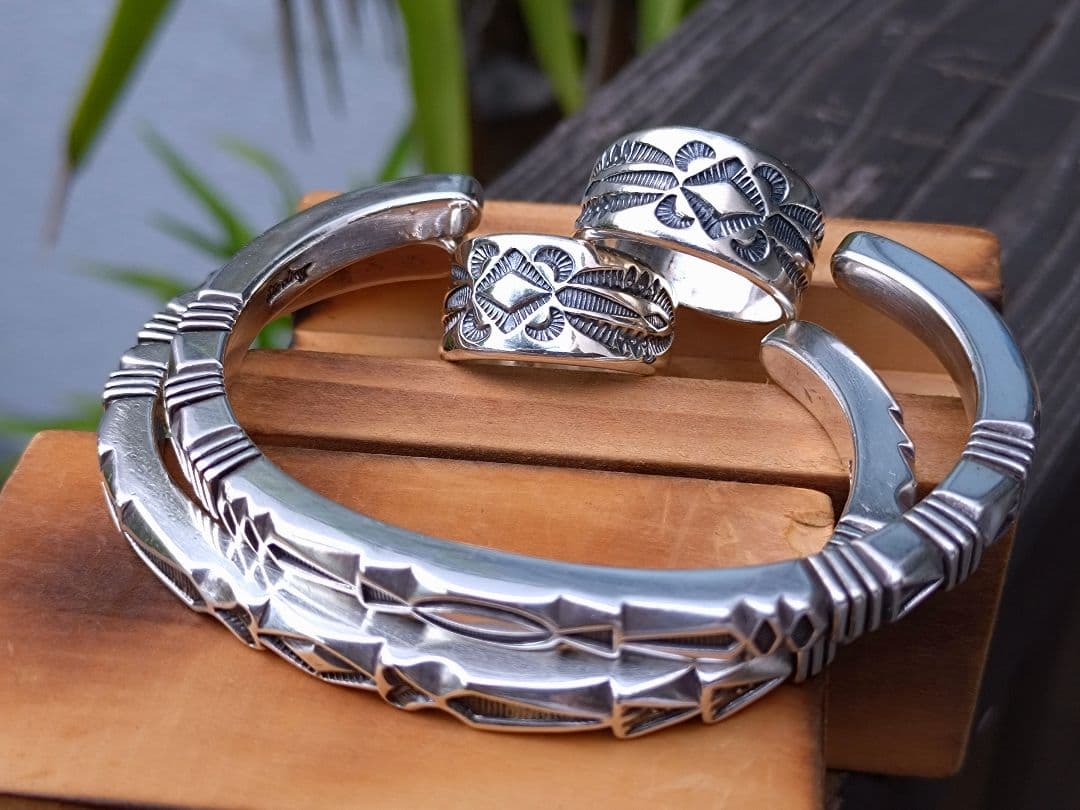 専用ページ❗️インディアンジュエリー、トーマスカーティス リングセット