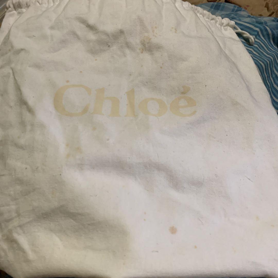 Chloe' クロエ　バッグ　ショルダーにもなります　シワ有り