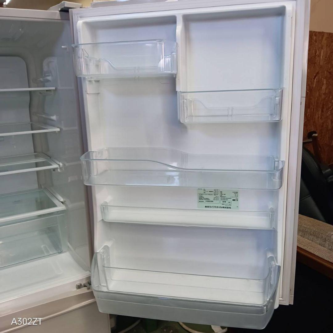 450 送料設置無料 東芝　自動製氷機能付き大型冷蔵庫　411L