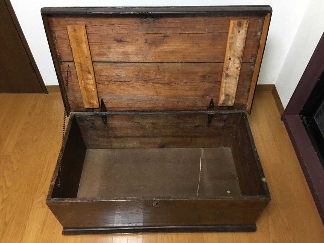 英国イギリス直輸入　アンティーク　ブランケットボックス　家具