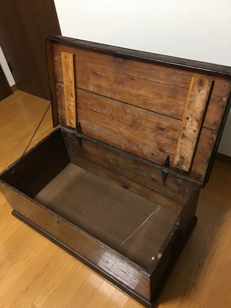 英国イギリス直輸入　アンティーク　ブランケットボックス　家具