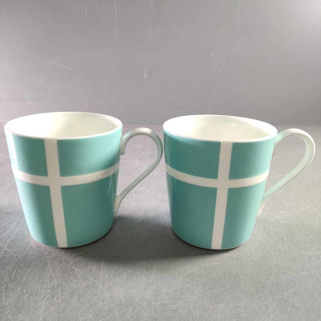 A911-3/TIFFANY＆Co./ ブルーボックス ペアマグカップ/