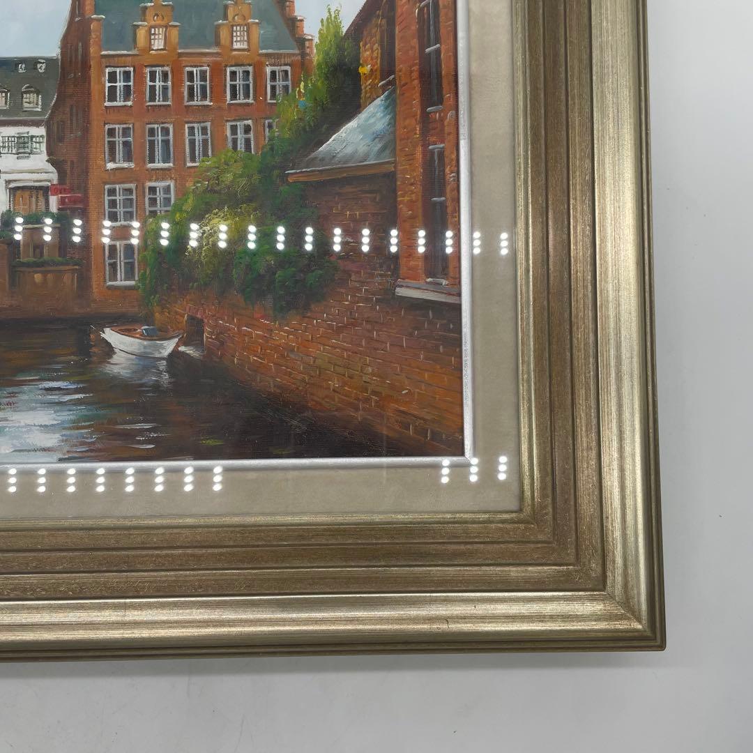 【美品】　中村裕介 『ブルージュ』 絵画　アート作品