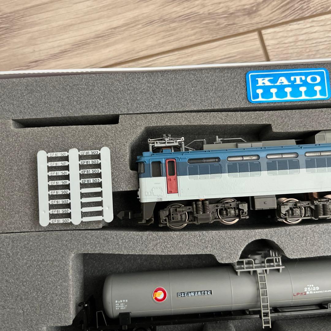 TOMIX Nゲージ EF81-500形電気機関車 タキ25000 6両セット