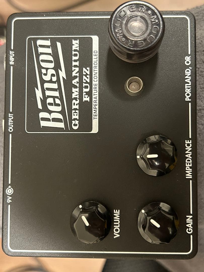 Benson Germanium Fuzz エフェクター　限定カラー