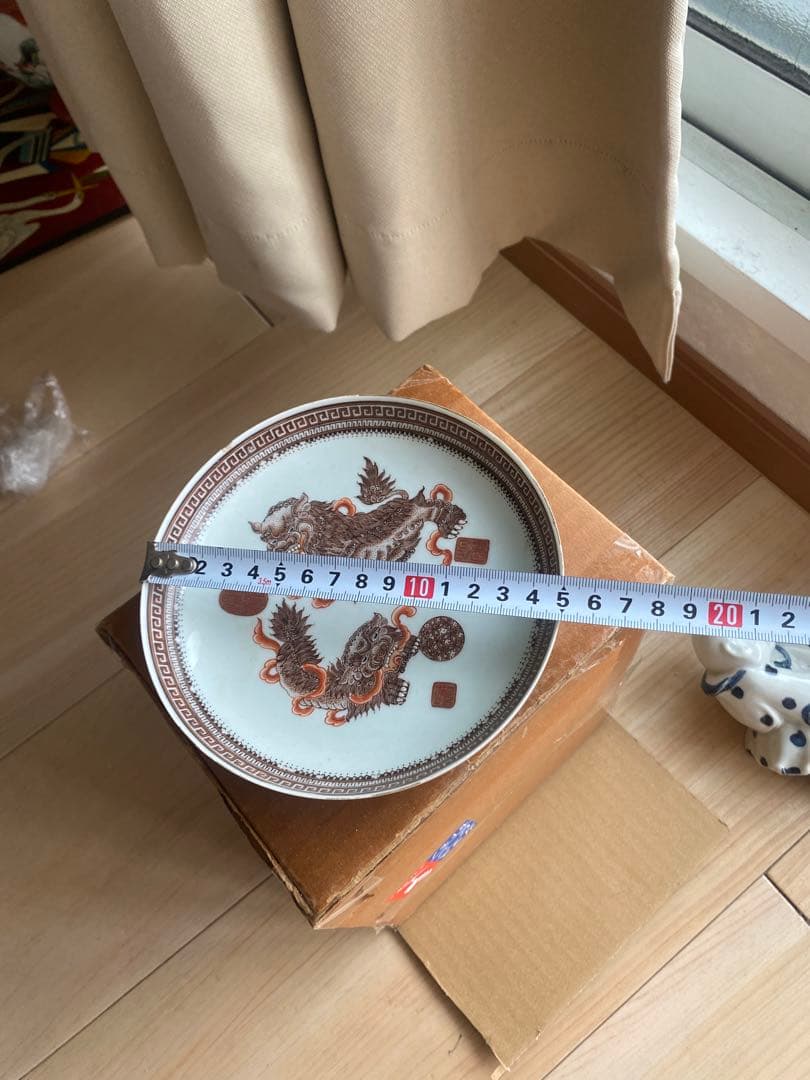 中国　景徳鎮製　乾隆年製小皿　　　引越しのため　売り尽くす