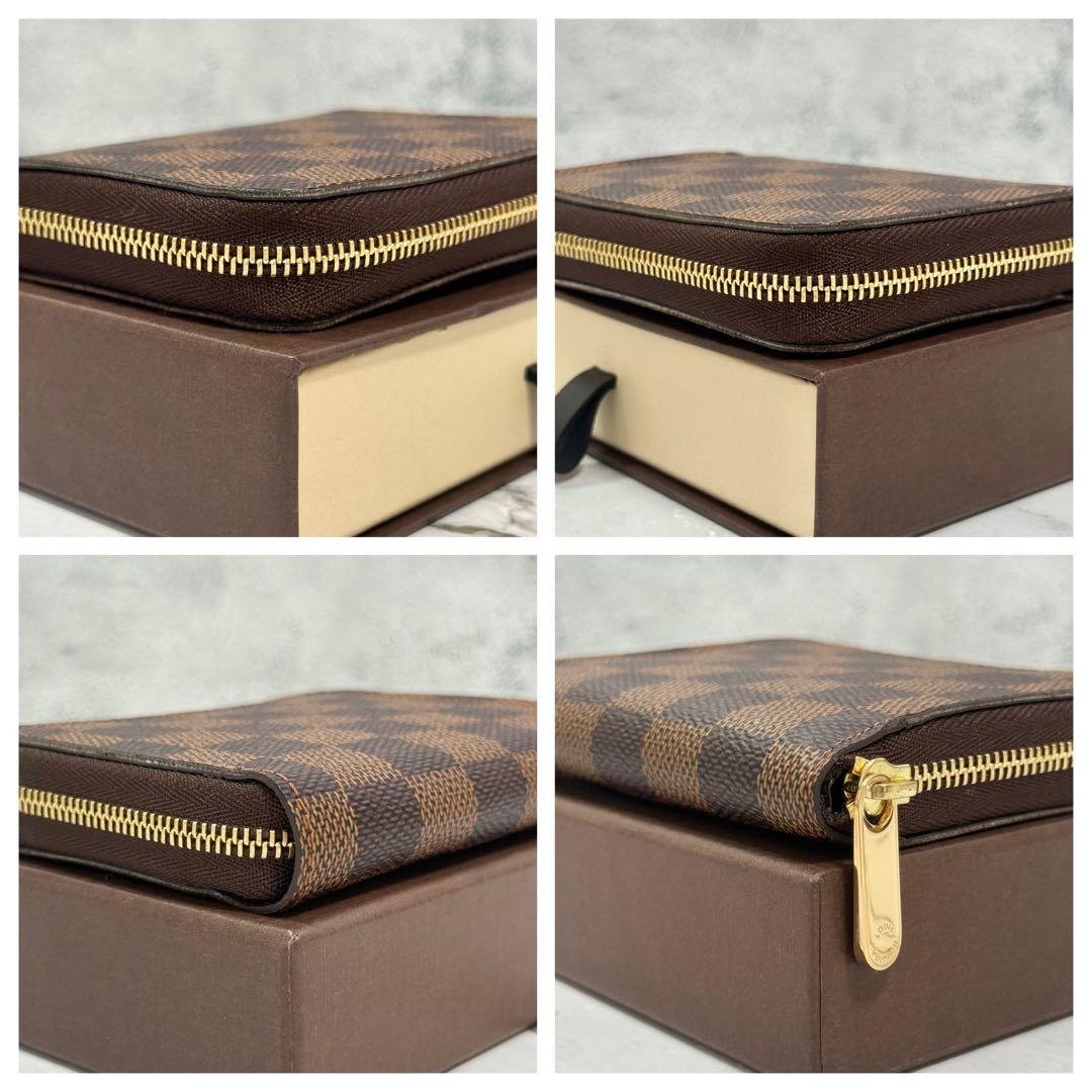 【新品同様】LOUIS VUITTON ヴィトン ダミエ パース 小銭入れ