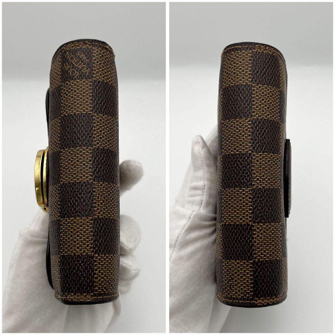 ✨極上美品✨ルイヴィトン 三つ折り財布 ダミエ ポルトフォイユ ジョイ コアラ
