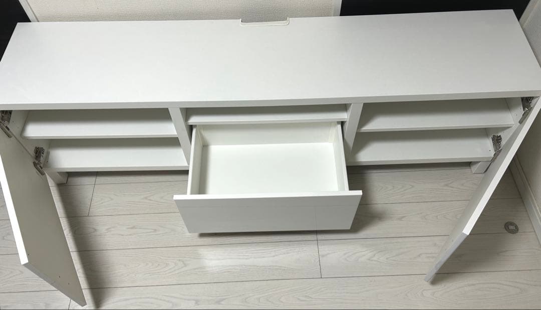 【極美品】IKEA BESTÅ ベストー　テレビ台 引き出し&扉付き