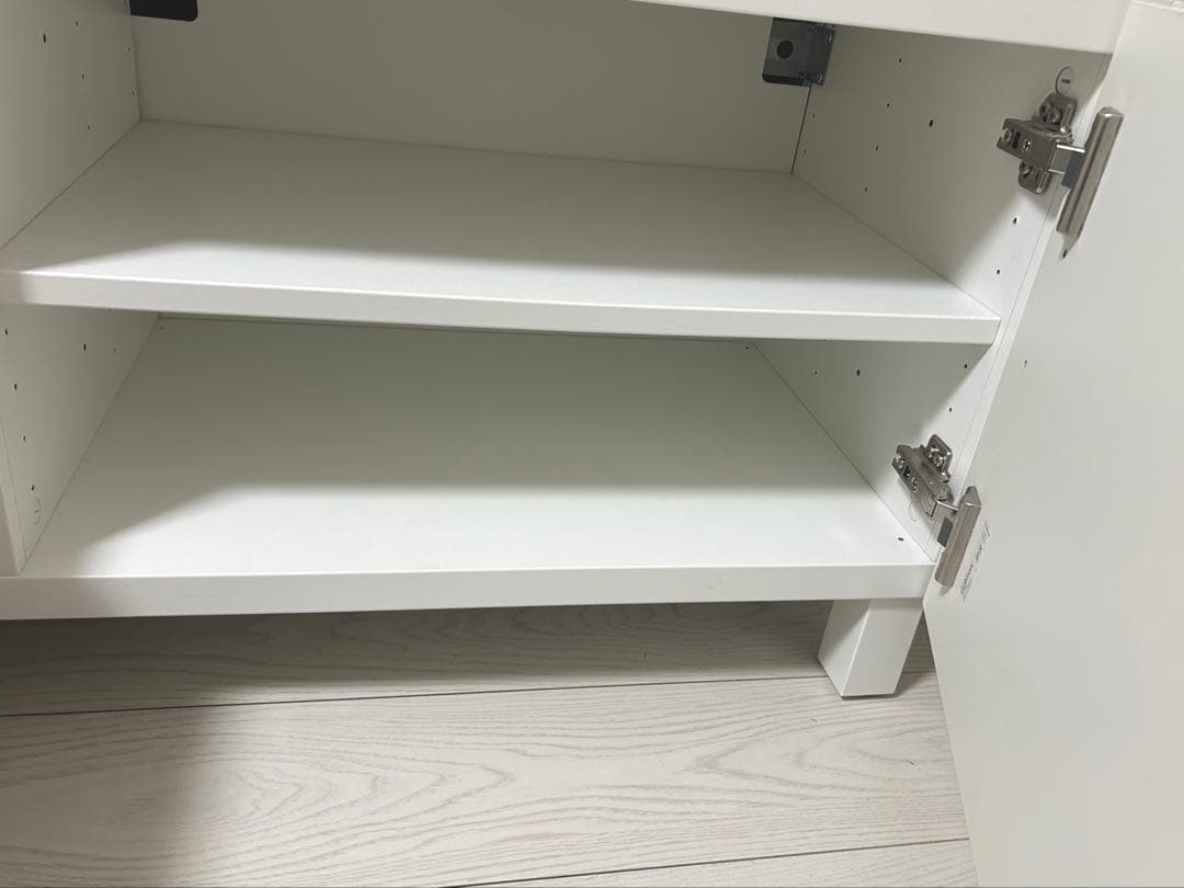 【極美品】IKEA BESTÅ ベストー　テレビ台 引き出し&扉付き