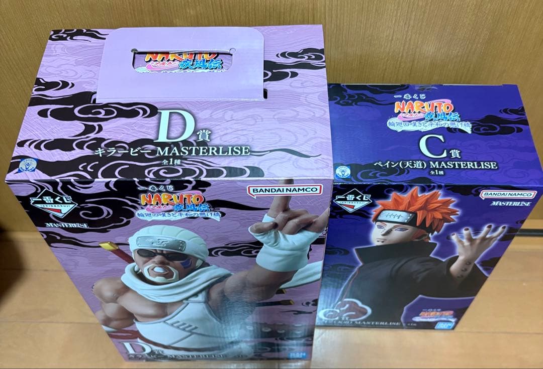 一番くじ NARUTO-ナルト- 疾風伝 C賞　D賞　フィギュア