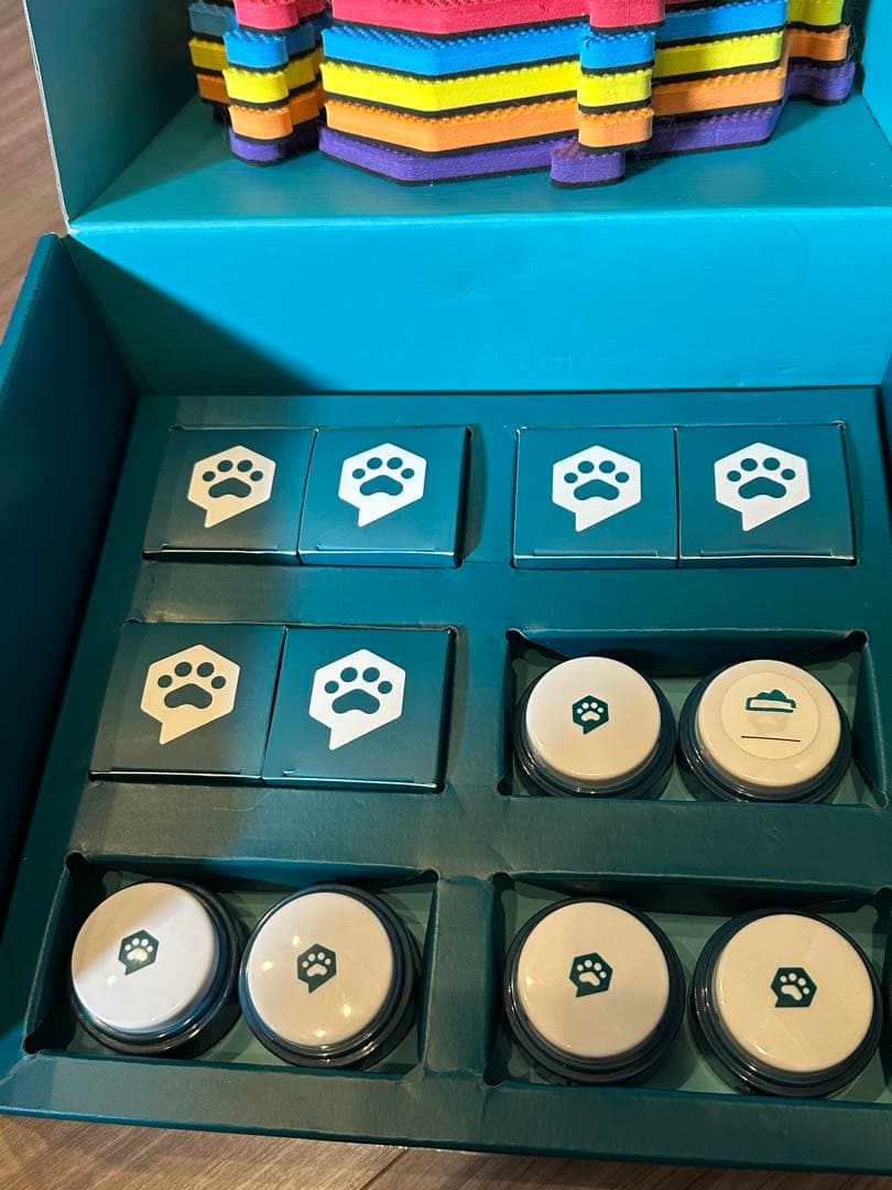 Fluentpet ペット会話ボタン タイル・ボタンセット