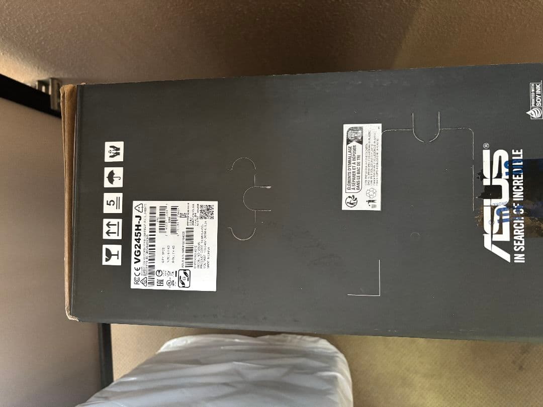 ASUS VG245H 24.5インチ ゲーミングモニター 本体　２台