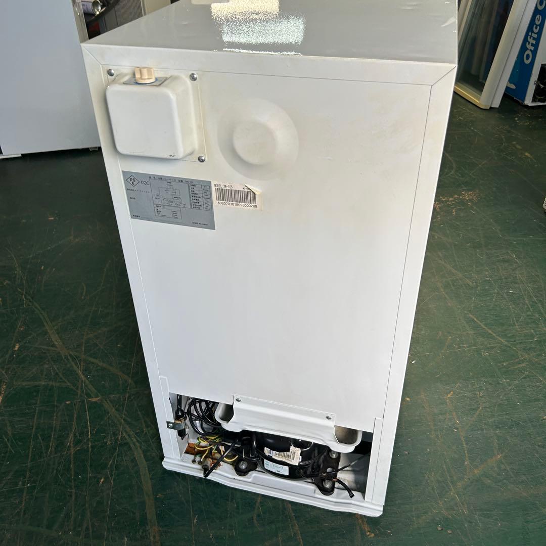 141業務用 冷蔵ショーケース オフィスコンビニ XW-105 左右開き 小型