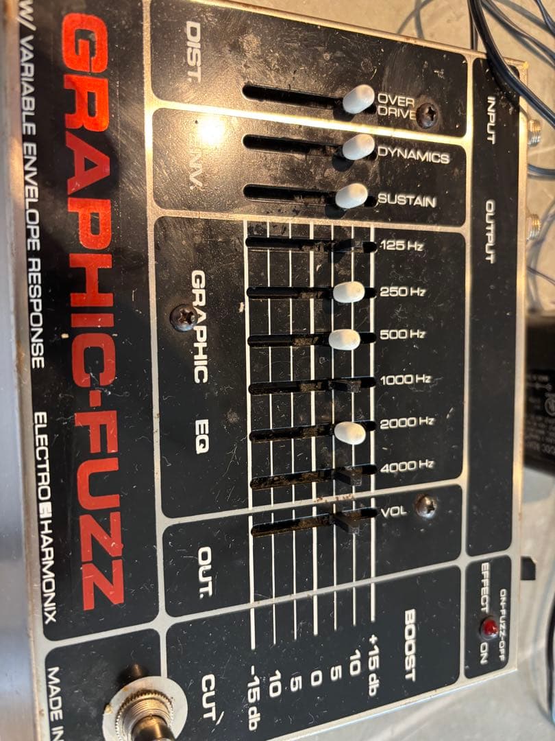 off プロフ必須Electro-HarmonixGraphic Fuzz