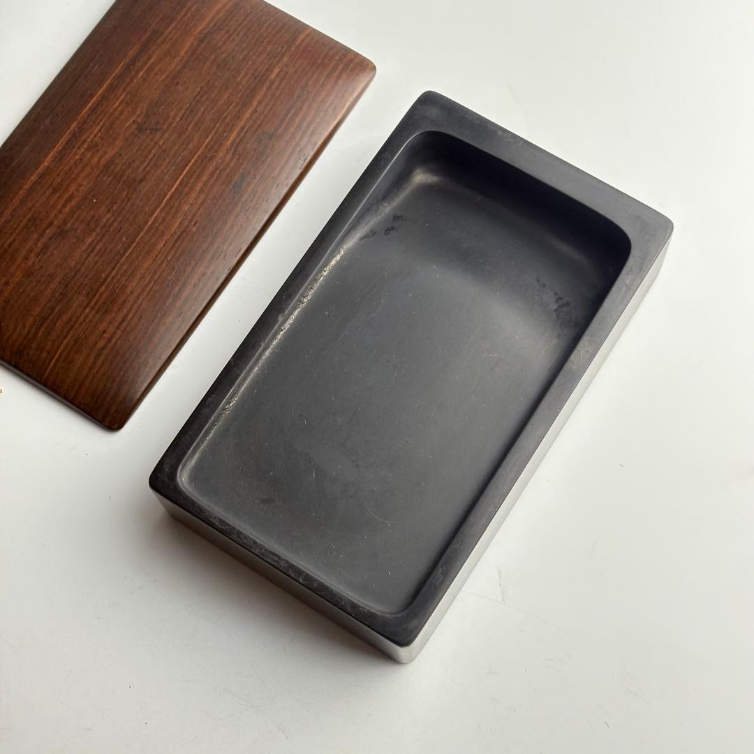 雨畑硯 在銘 古美術 硯 文房具 墨硯 書道具 硯 すずり