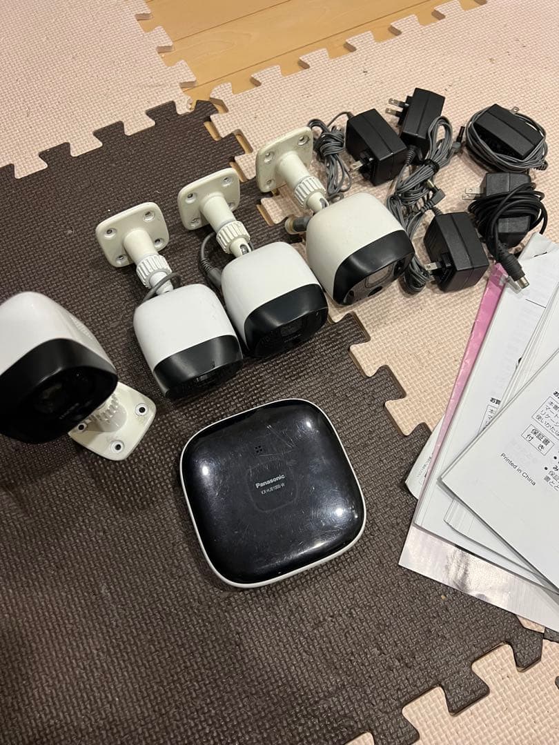 KX-HJB1000-W 防犯カメラ 4台セット KX-HJC100-W