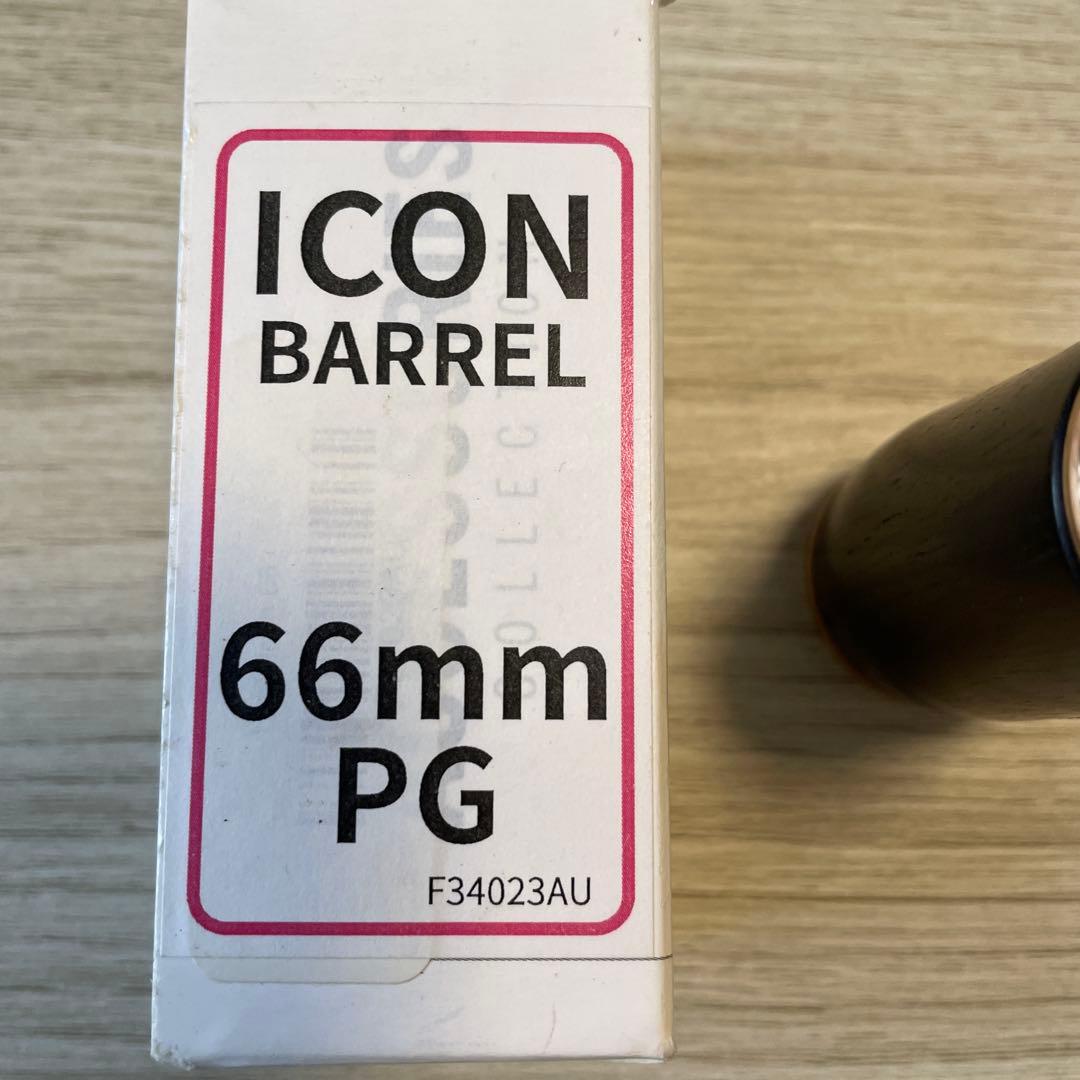 B♭管 クラリネット用 クランポンiconバレル 66mm ピンクゴールド