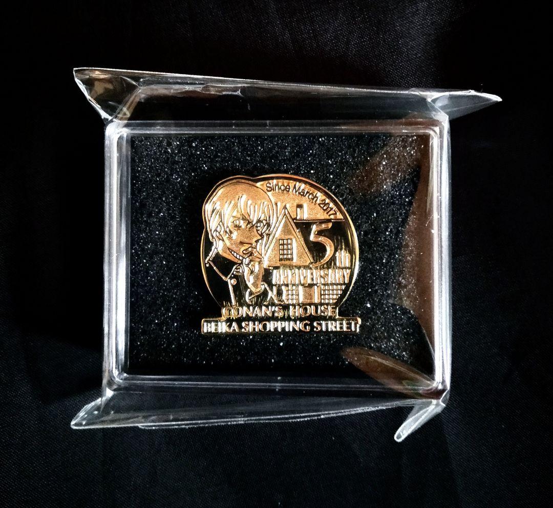 ※数量限定 鳥取【名探偵コナン】5周年記念 ピンバッジ『安室透』青山剛昌