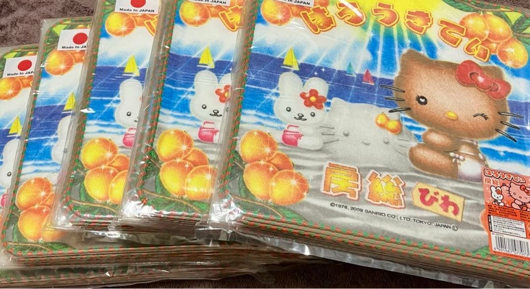 ハローキティご当地キティガーゼタオルハンカチ　値下げなし
