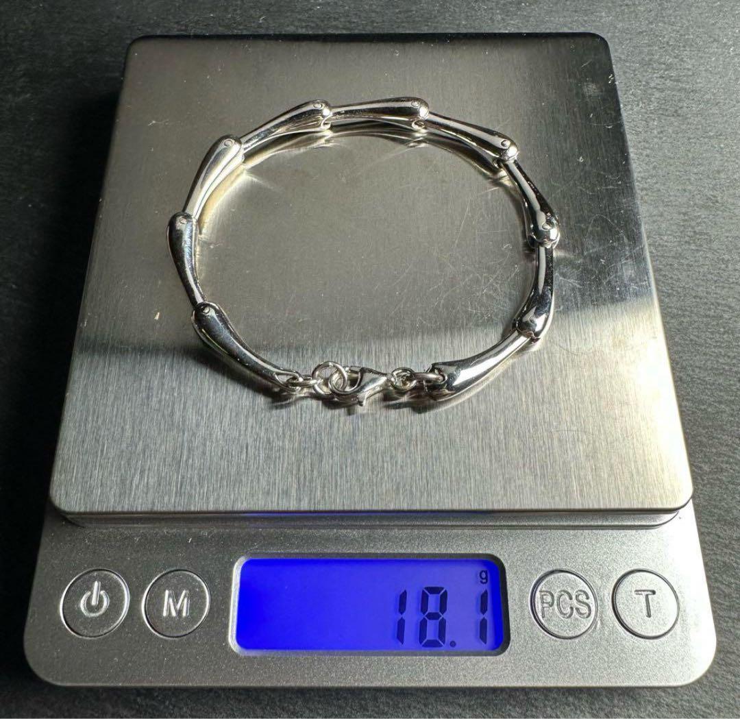 シルバー925 ブレスレットSilver ティアドロップブレスレット