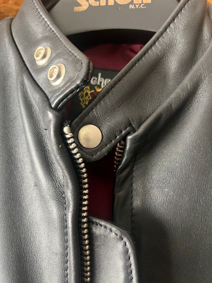 Schottシングルライダースジャケット641XX