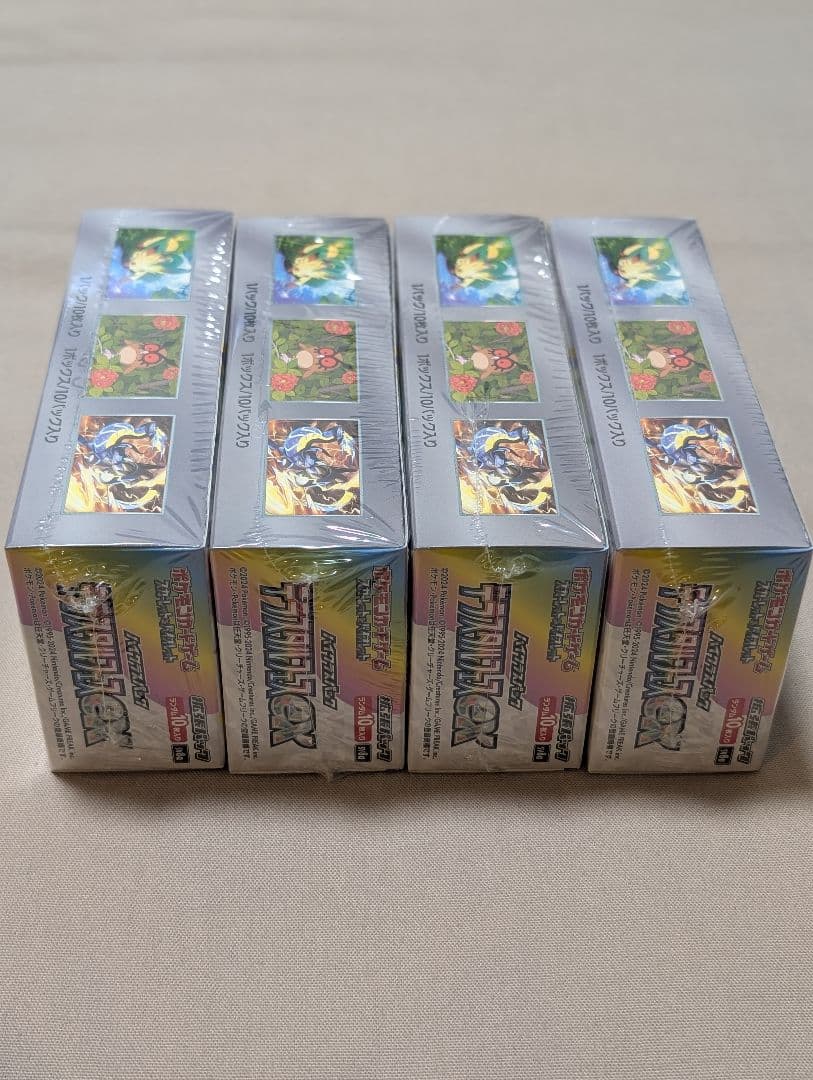 ポケモンカード　テラスタルフェスex　シュリンク付き未開封 4BOXセット
