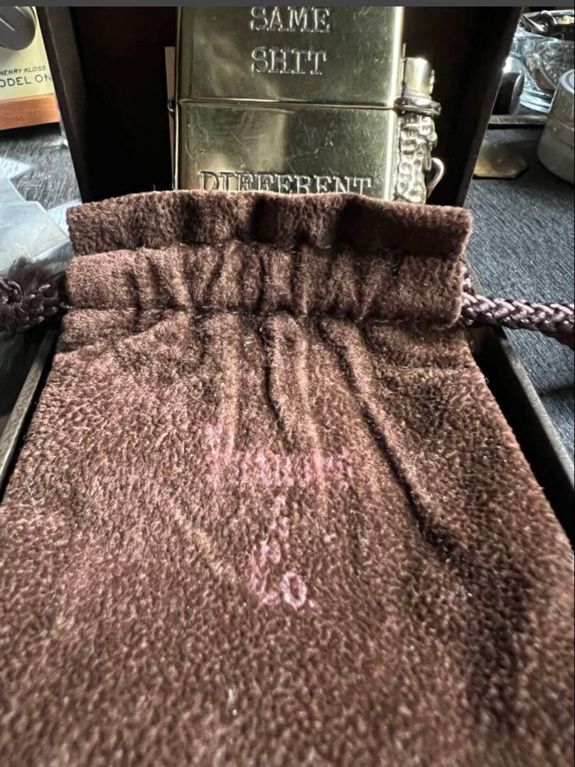 ピーナッツカンパニー　ベロピーナッツジッポライター　ブラスxカッパー