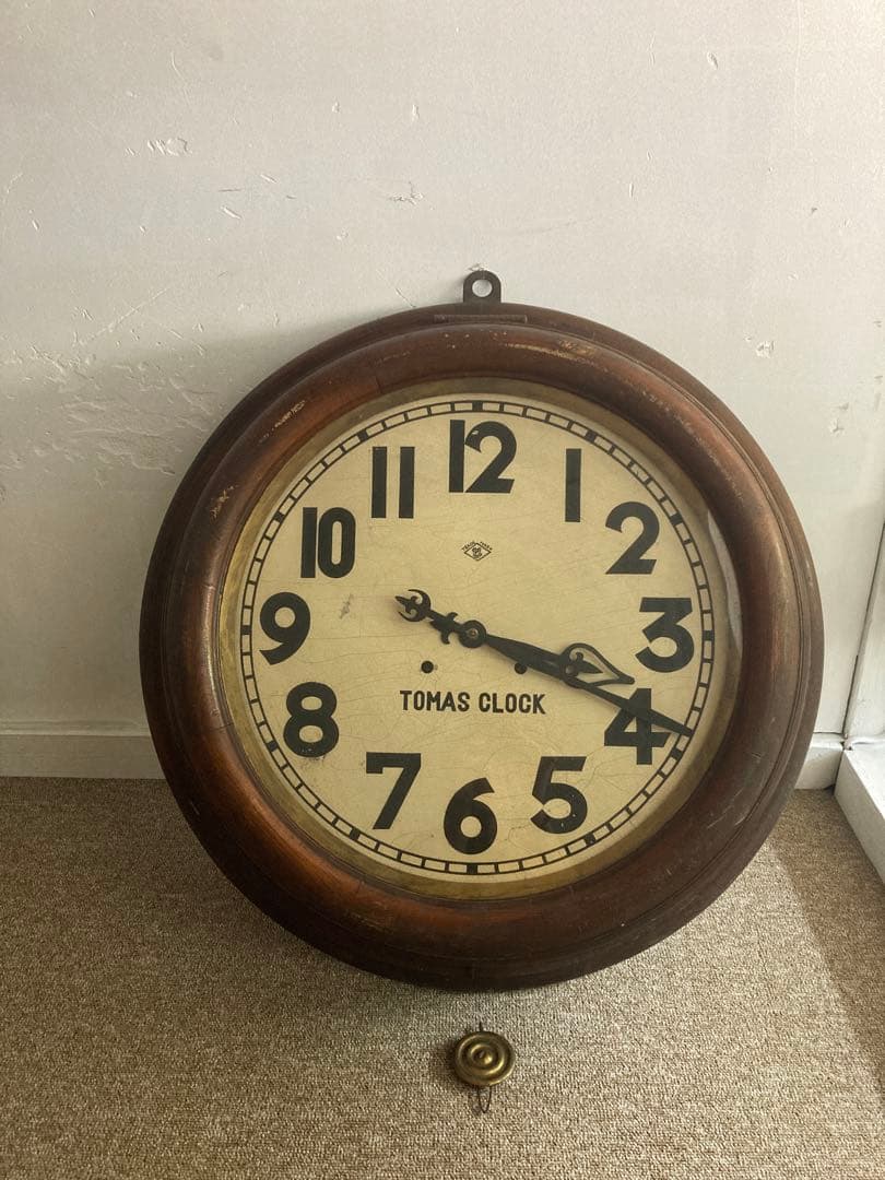 TOMAS CLOCK ヴィンテージ 壁掛け時計 蔵出し