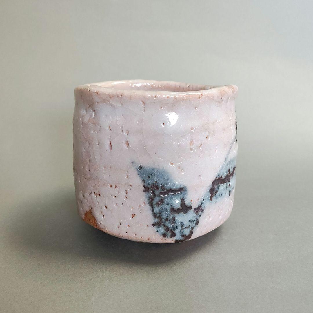 鈴木都　志野茶碗　絵志野　桃山陶