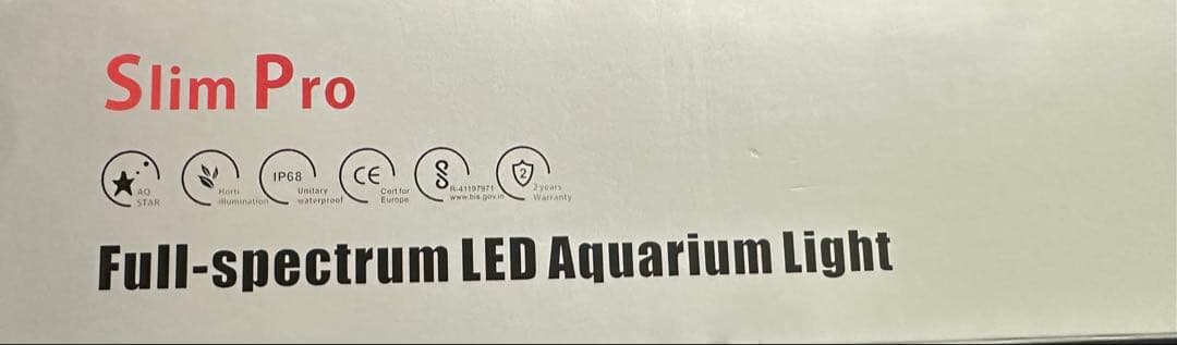 ［うんちゃん様］LED STAR AQ-Slim Pro 30 水槽ライ