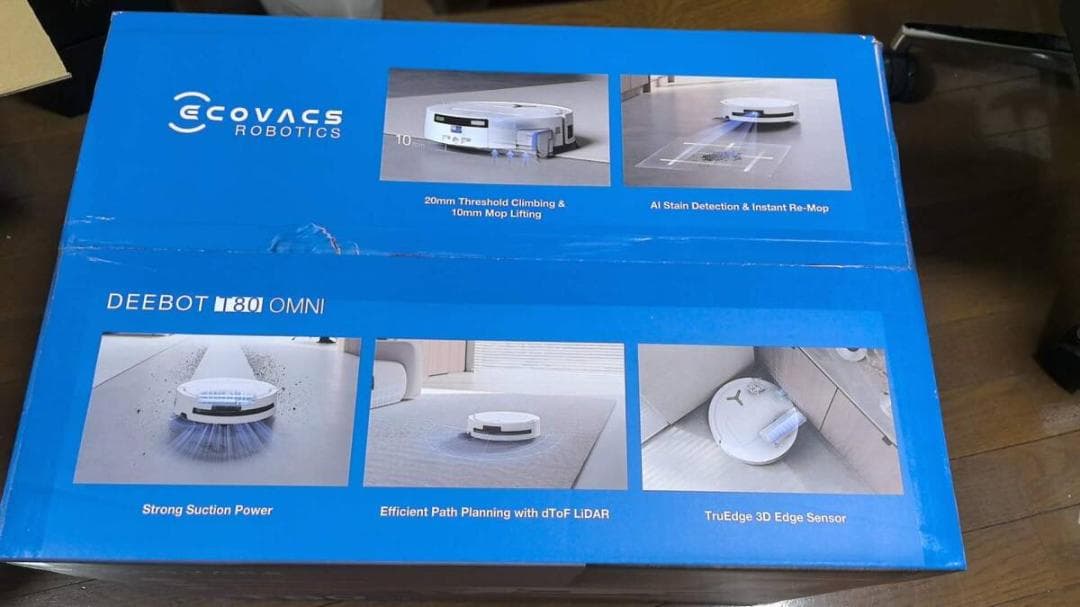 ECOVACS (エコバックス) DEEBOT T80 OMNI ロボット掃除機