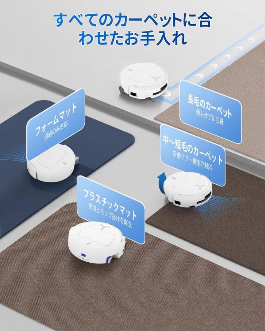 ECOVACS (エコバックス) DEEBOT T80 OMNI ロボット掃除機