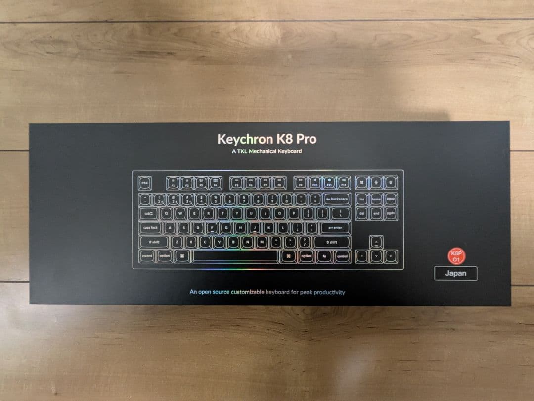 Keychron K8 Pro ホワイトモデル US配列 赤軸