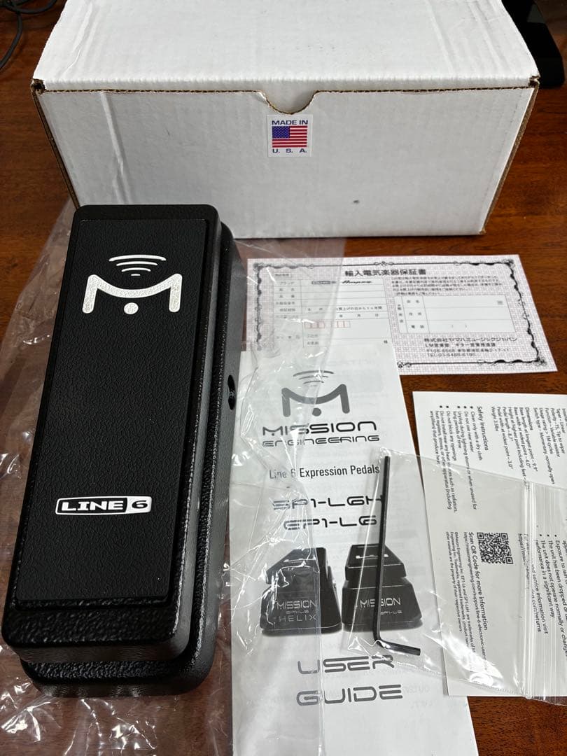 LINE 6 EP1-L6エクスプレッションペダル美品元箱付き送料込み