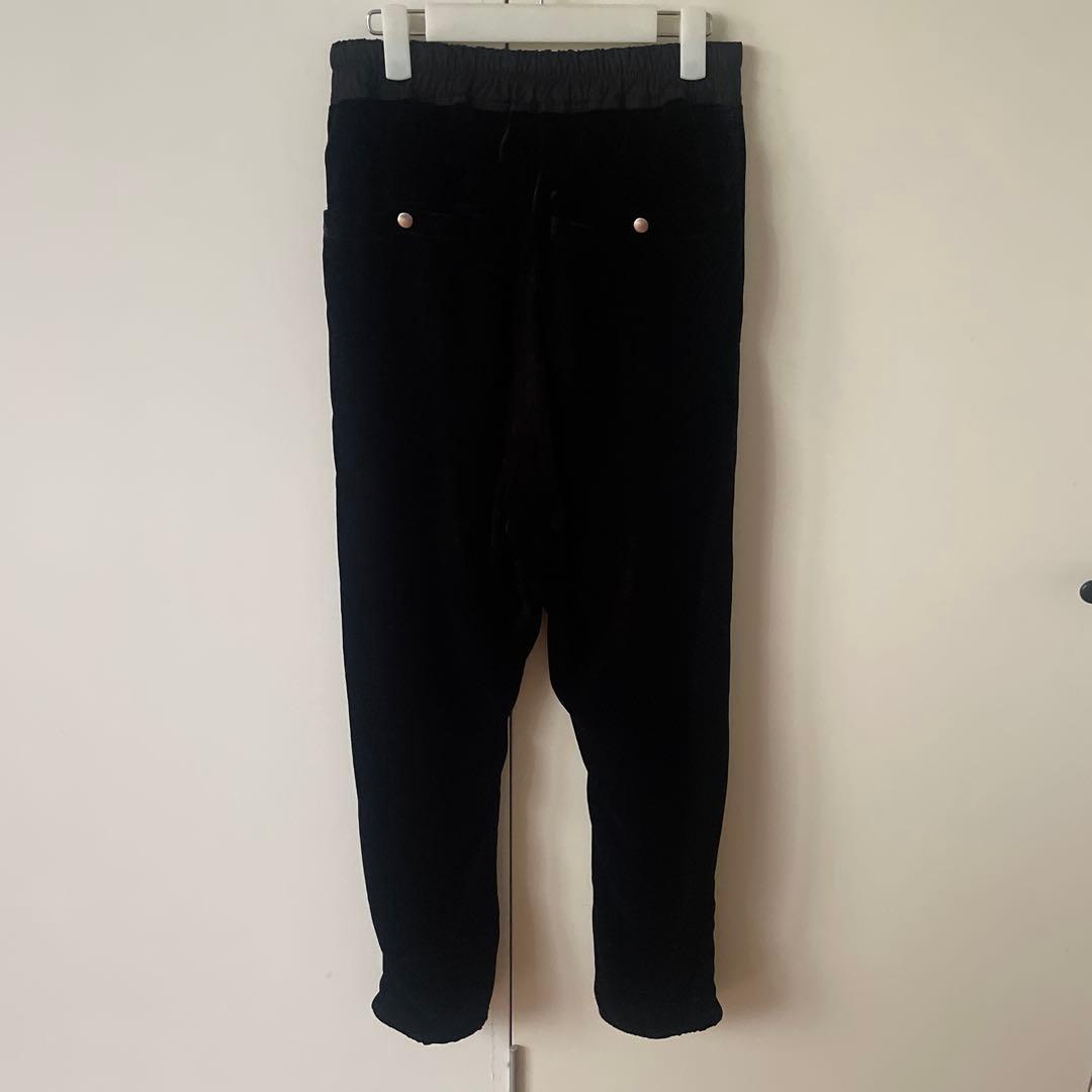 リックオウエンス　　ベロアパンツ