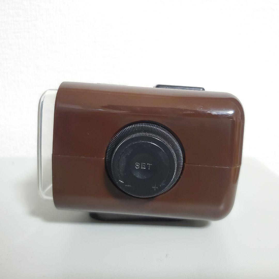 廃盤品　BRUNO LCD レトロアラームクロック 電波時計 BCR003