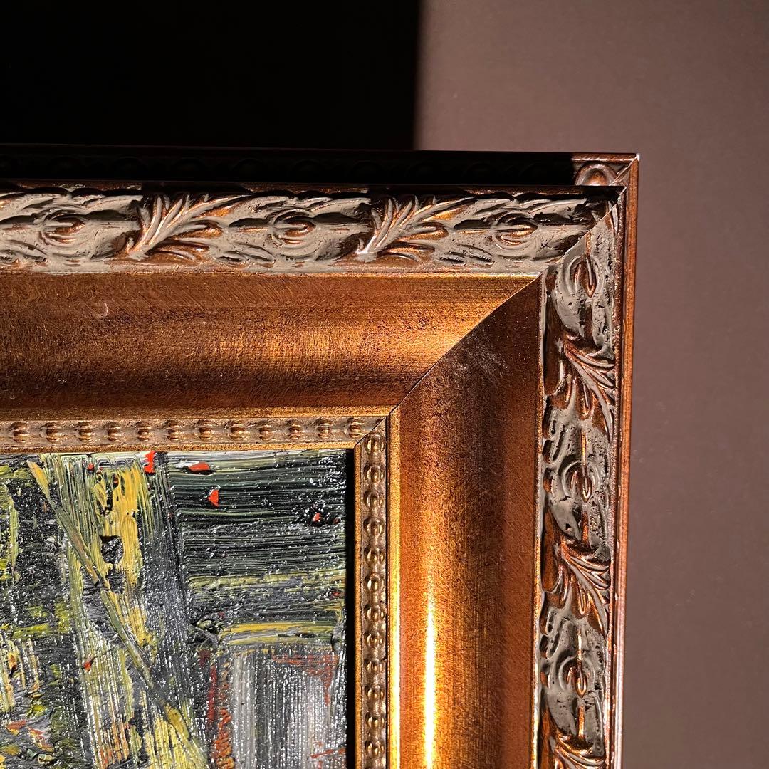 ★真作★ 旭日嘎(シゴラカ) tangriin 油絵 貴重作品