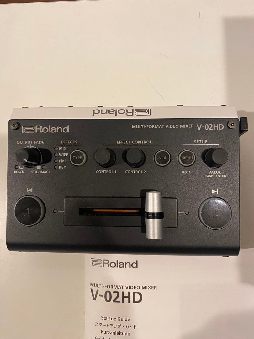 美品！Roland V-02HD マルチフォーマットビデオミキサー