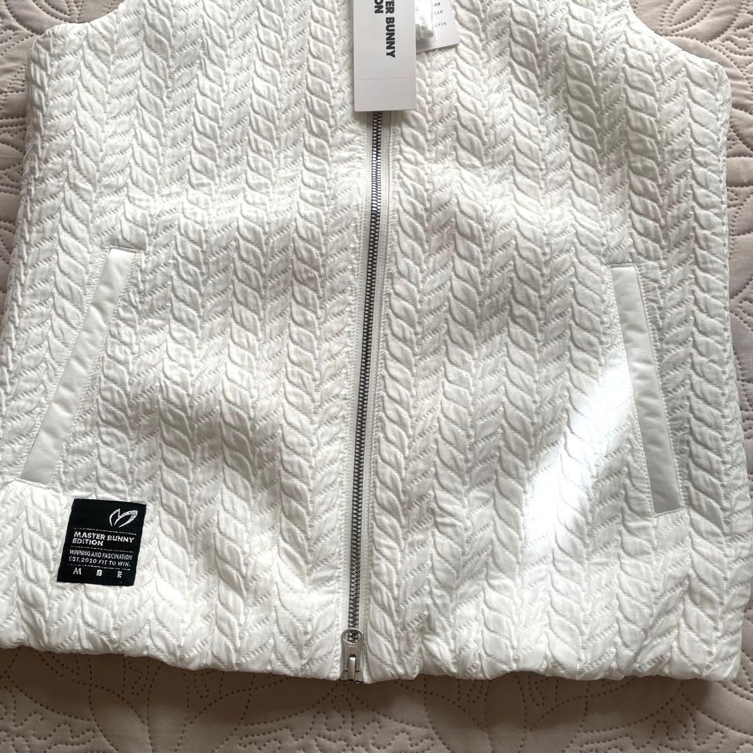 【KS 様】MASTER BUNNY EDITION ベスト　ホワイト　S