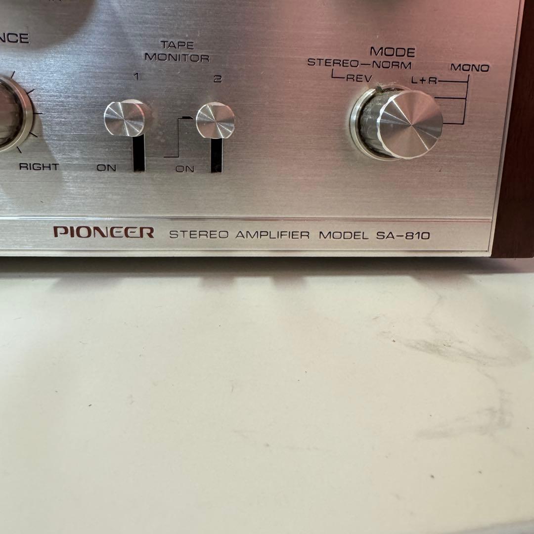 Pioneer パイオニア プリメインアンプ SA-810 オーディオ機器