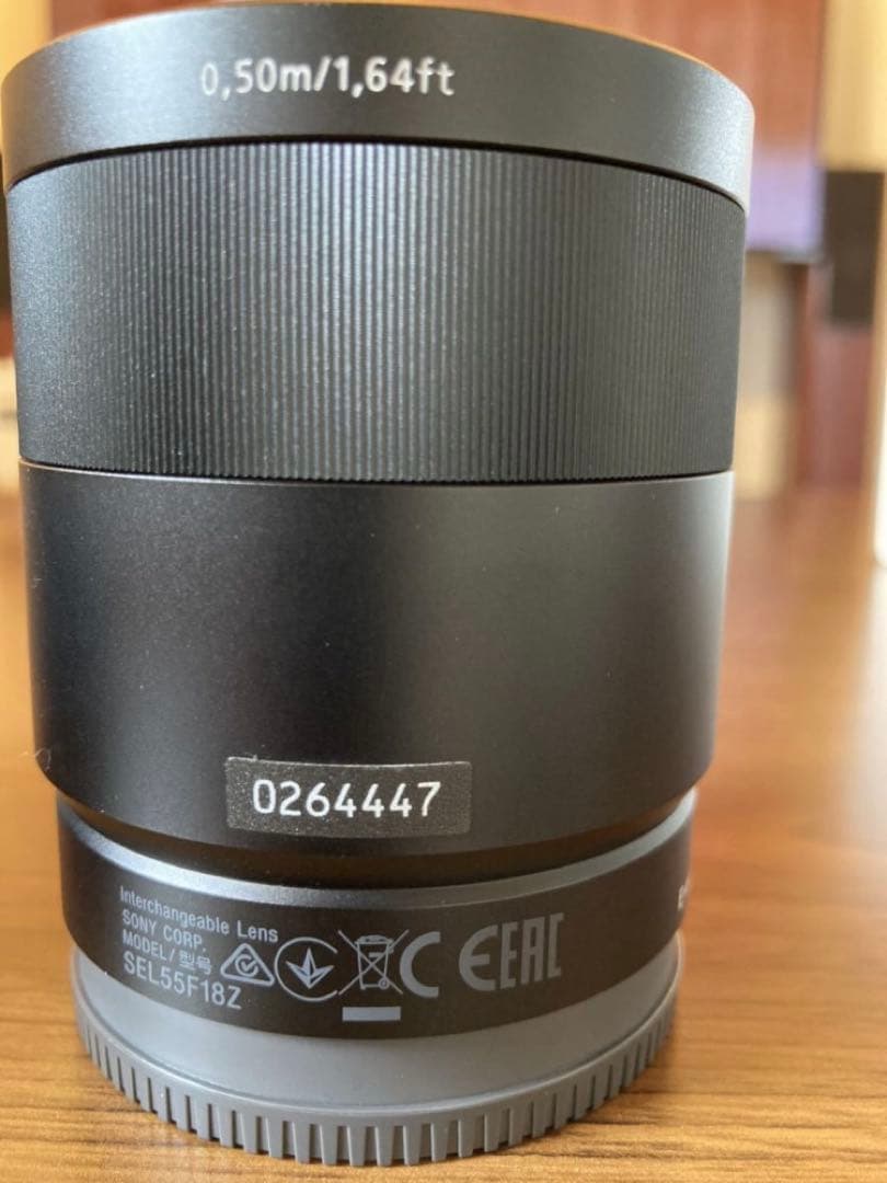 SONY α SEL55F18Z単焦点 Kenko Zeta プロテクター付