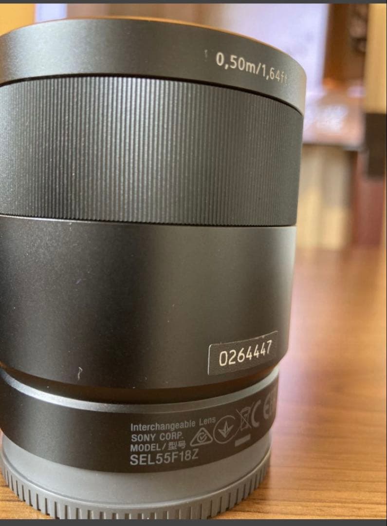 SONY α SEL55F18Z単焦点 Kenko Zeta プロテクター付