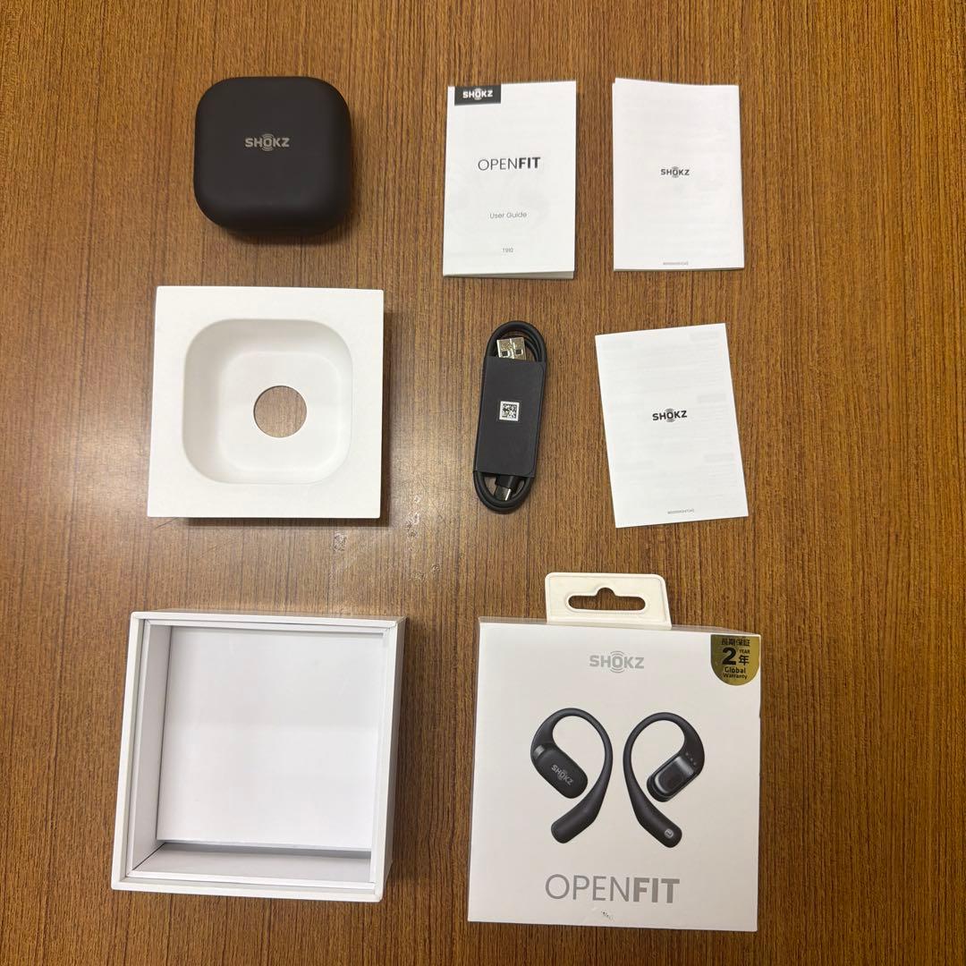 SHOKZ OPENFIT ワイヤレスイヤホン