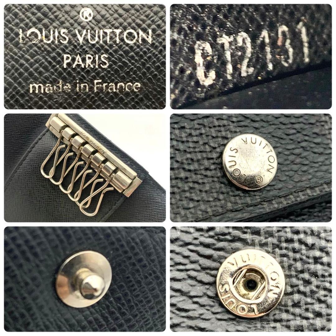 ルイヴィトン ミュルティクレ6 キーケース キーホルダー ダミエグラフィット