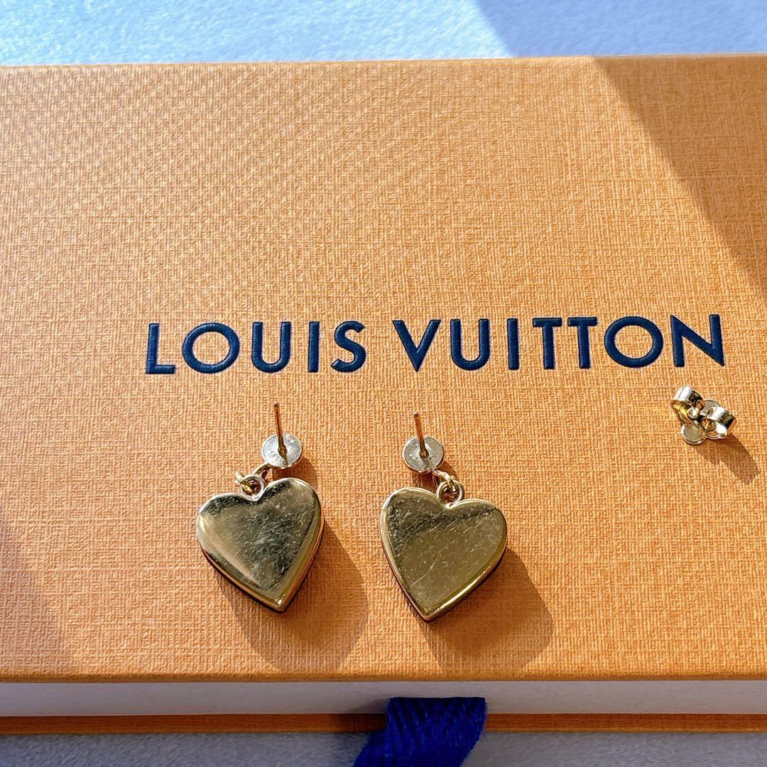 ルイ ヴィトン ブックルドレイユ ロックミー ハート ピアス