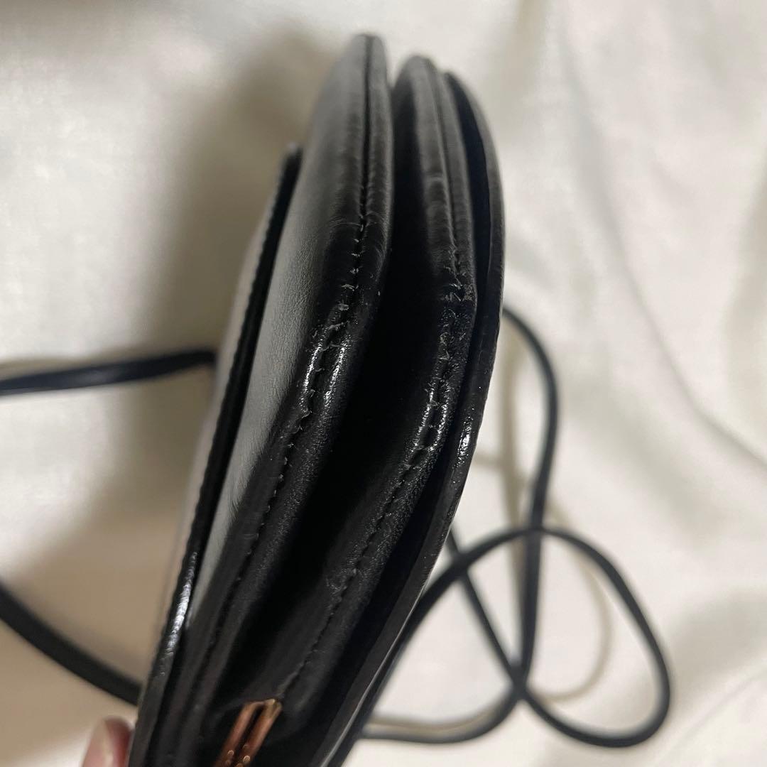 ✨希少美品 KENZO FUKUI 福井謙三 窓 ショルダーバッグ レザー 本革